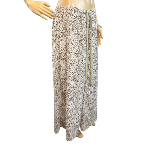 Listicle Wide Leg Lounge Pants in Leopard Print Size Small - Picture 7 of 7